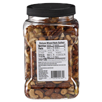 slide 2 of 5, Meijer Deluxe Salted Mixed Roasted Nuts, 27 oz