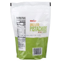 slide 3 of 5, Meijer Unsalted Roasted Pistachios, 10 oz