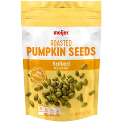Meijer Salted Roasted Pumpkin Seeds
