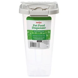 Meijer Pet Food Dispenser, 4 lbs