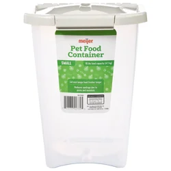 Meijer Pet Food Storage 10lb Container, 1 ct