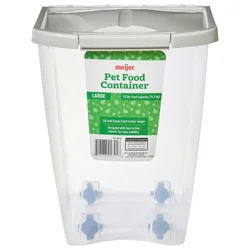 Meijer Pet Food Container, 25 lbs