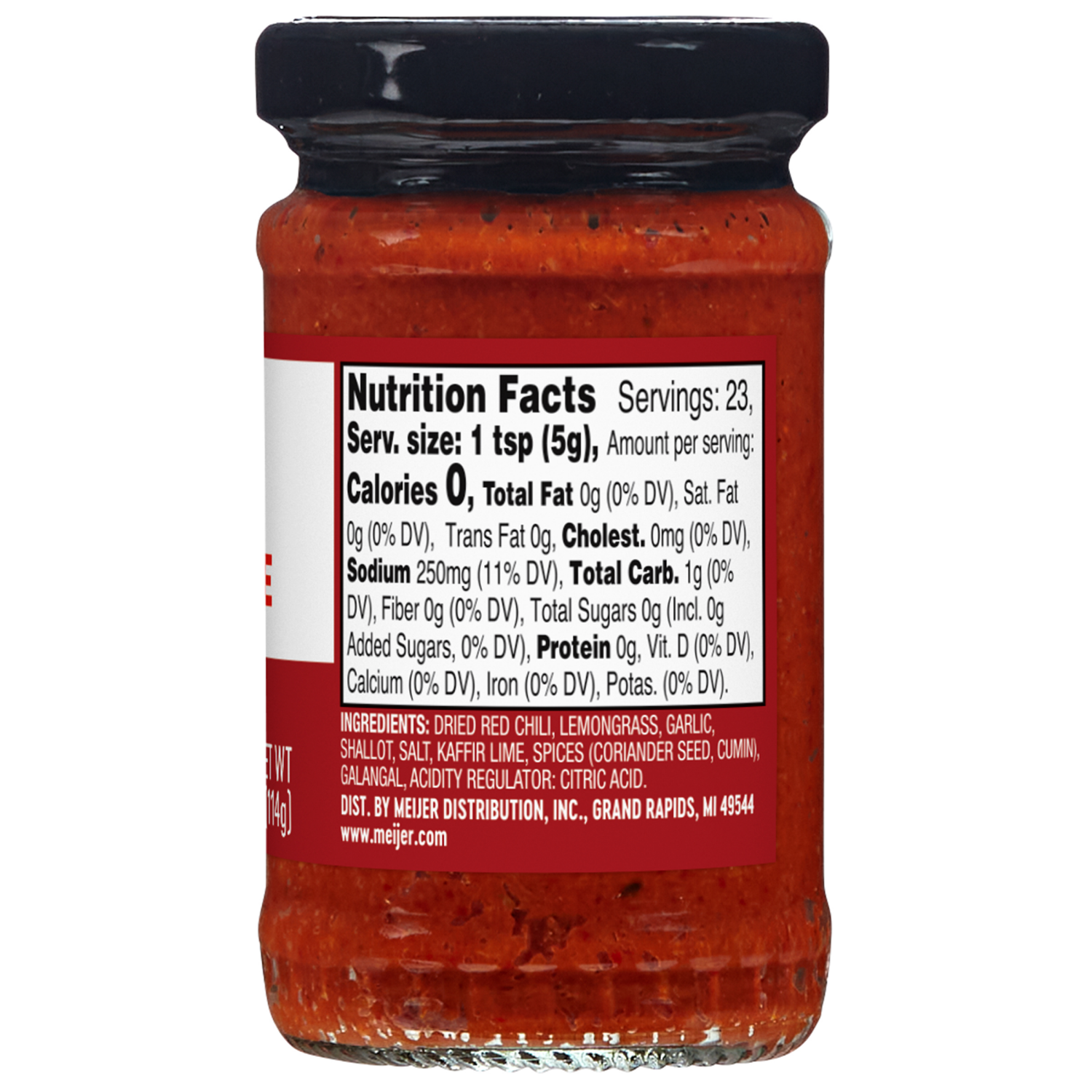 slide 3 of 3, Meijer Red Curry Paste, 4.02 oz