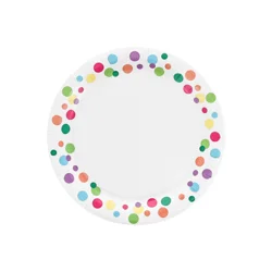 Meijer Dots Lunch Plates, 20 Count