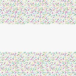 Meijer Dots Plastic Table Cover, Rectangular