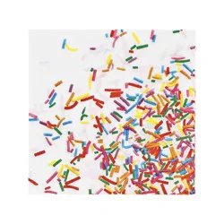 Meijer Sprinkles Lunch Napkins, 24 Count