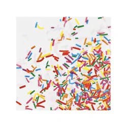 Meijer Sprinkles Lunch Napkins, 24 Count