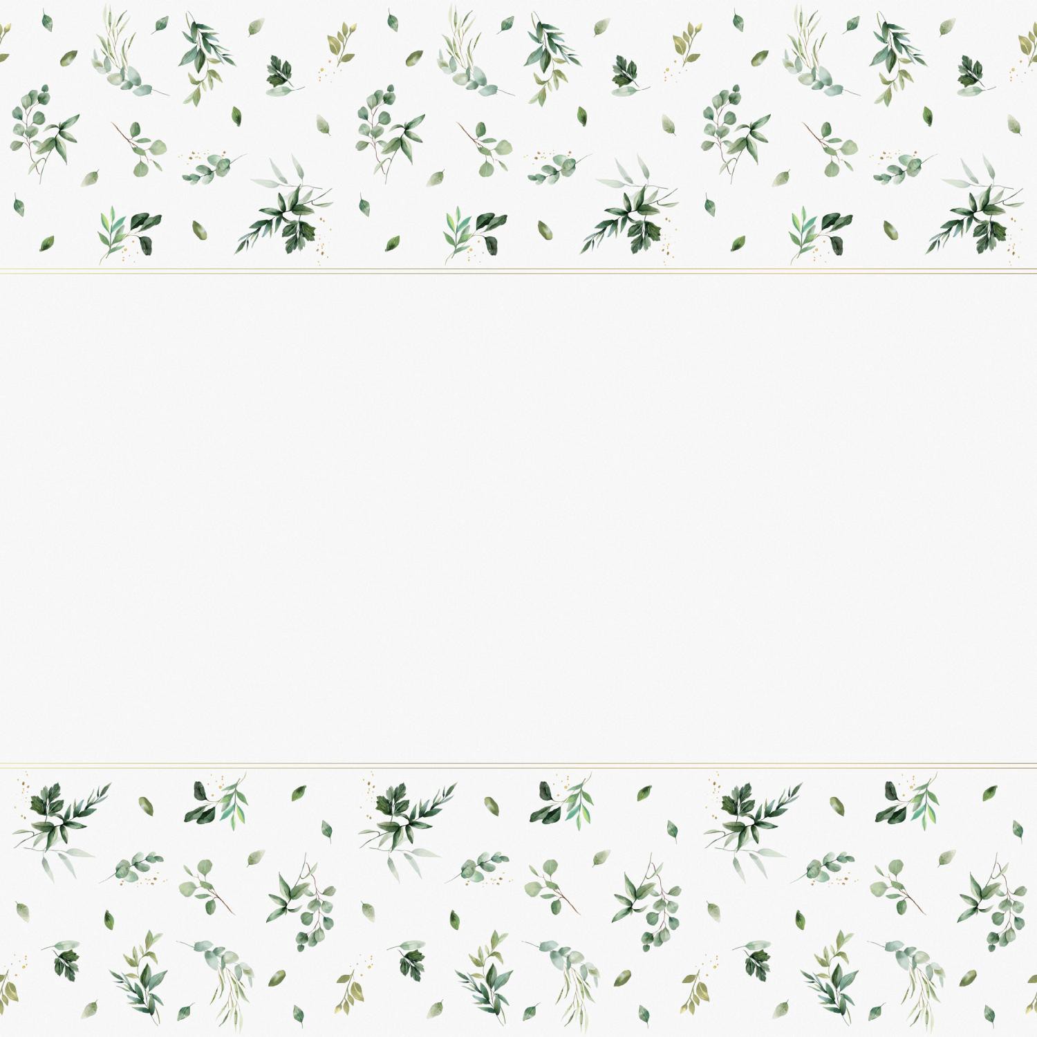 slide 1 of 1, Botanical Plastic Table Cover, Rectangular, 1 Ct, 1 ct