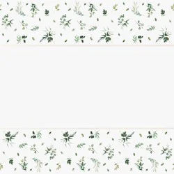 Meijer Botanical Plastic Table Cover, Rectangular, 1 Ct