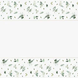 Meijer Botanical Plastic Table Cover, Rectangular, 1 Ct
