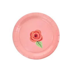 Meijer Poppy Lunch Plate 7in 20ct