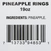 slide 10 of 17, Fresh from Meijer Sliced Pineapple Rings, 19 oz