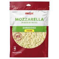 Meijer Shredded Mozzarella Cheese
