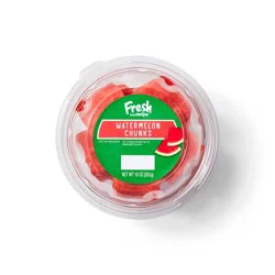 Watermelon Chunks, 10 Oz