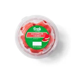 Watermelon Chunks, 10 Oz