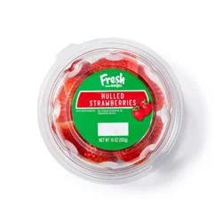 Fresh From Meijer Hulled Strawberries, 10 Oz