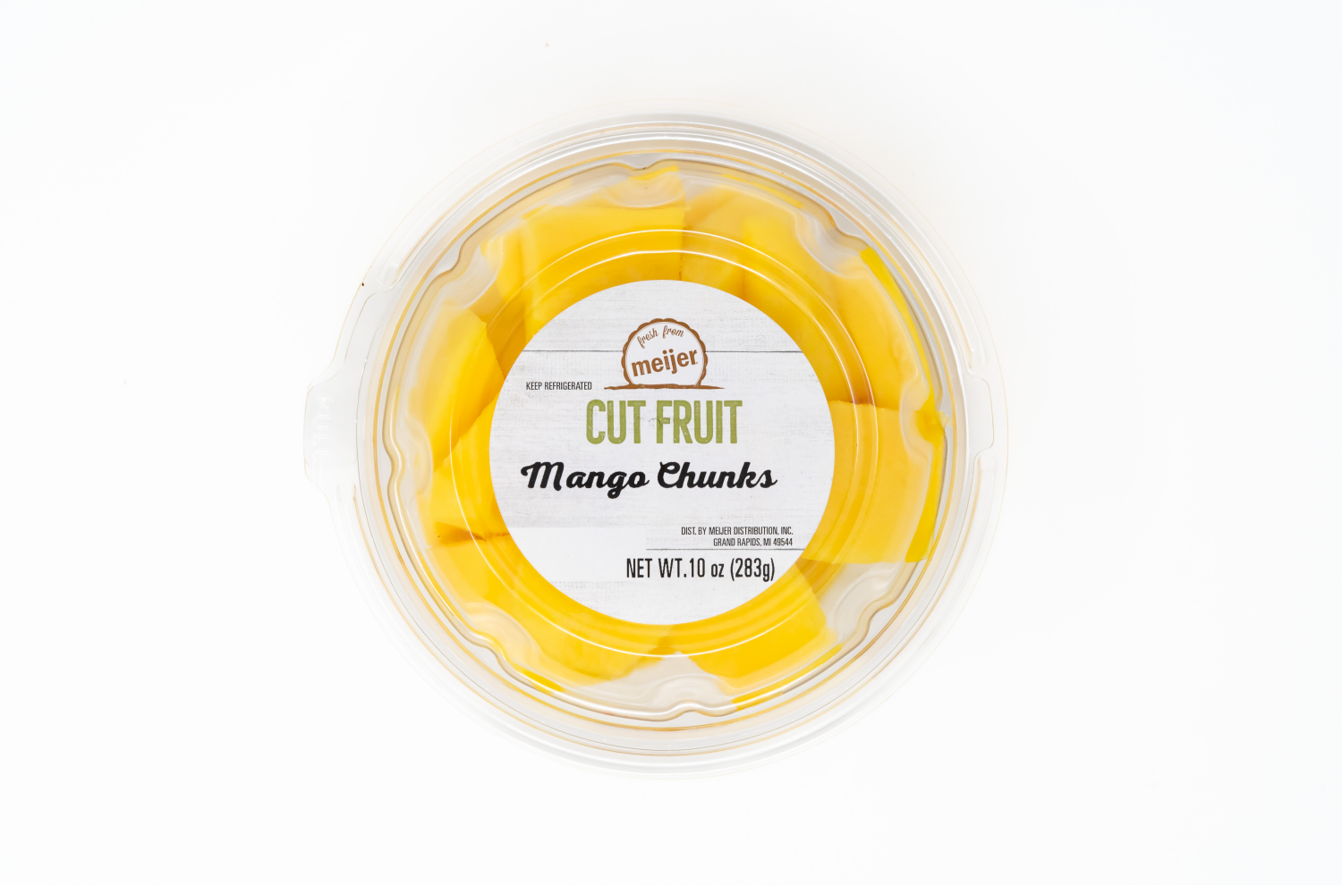 slide 4 of 4, Fresh from Meijer Mango Chunks, 10 oz, 10 oz