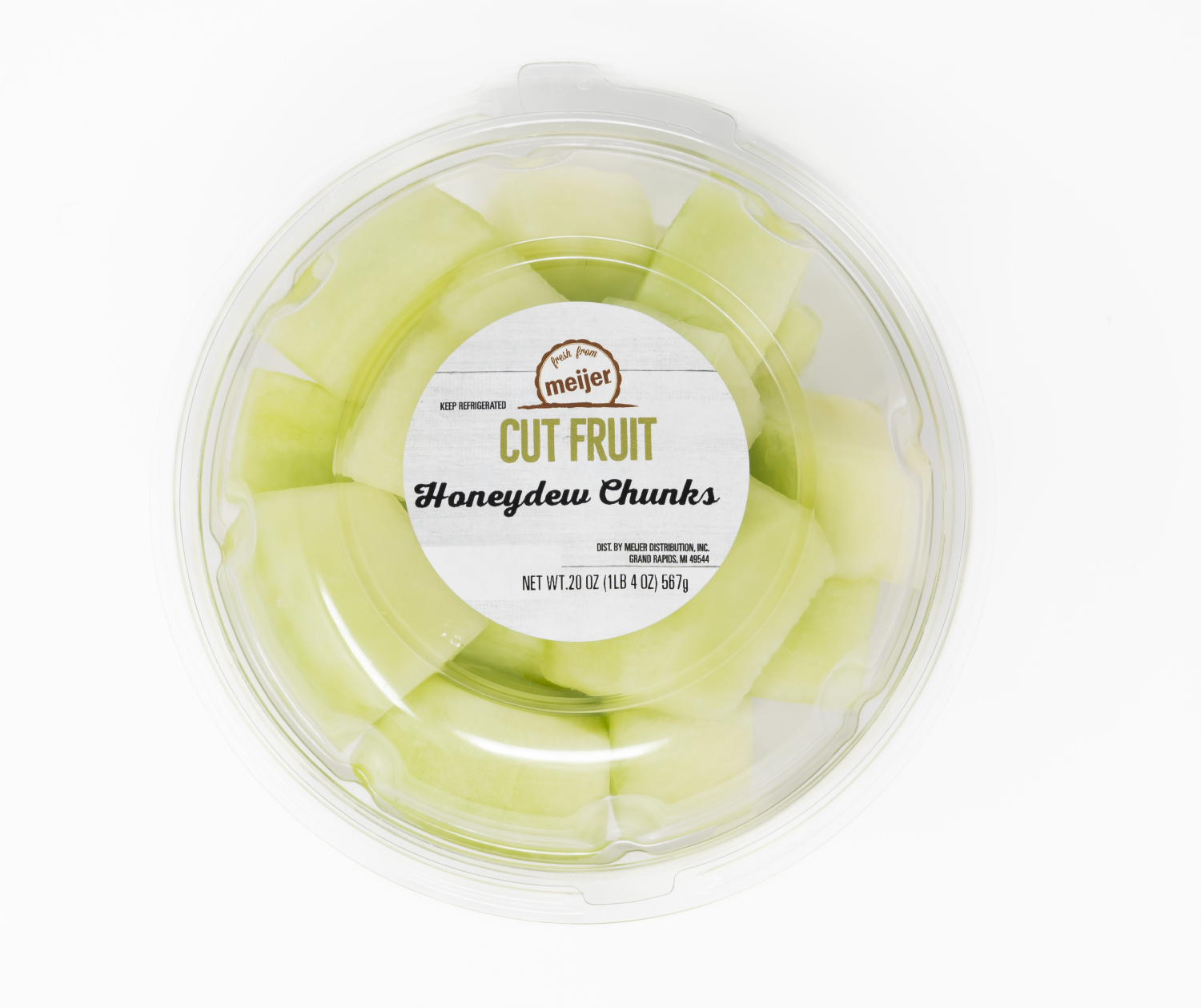 slide 4 of 4, Fresh from Meijer Honeydew Chunks, 20 oz, 20 oz