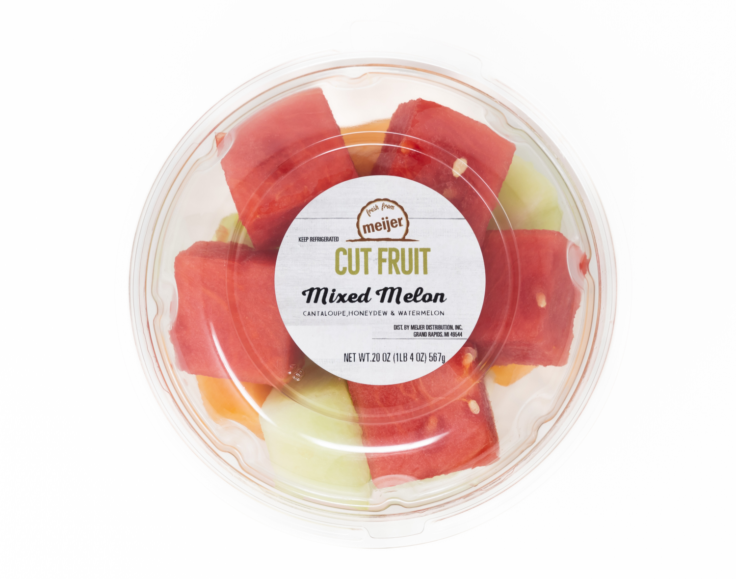 slide 4 of 4, Fresh from Meijer Mixed Melon Chunks, 20 oz, 20 oz