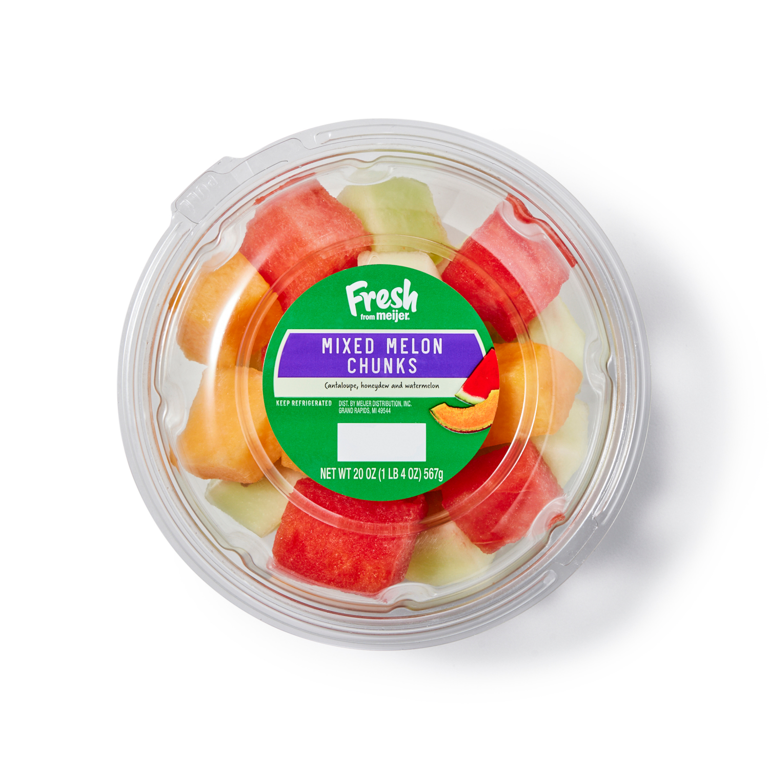slide 1 of 4, Fresh from Meijer Mixed Melon Chunks, 20 oz, 20 oz