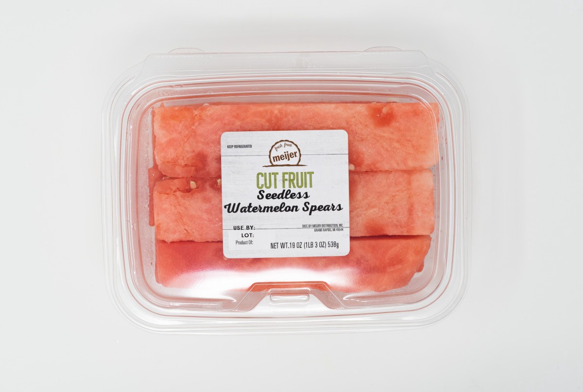 slide 17 of 17, Fresh from Meijer Watermelon Spears, 19 oz