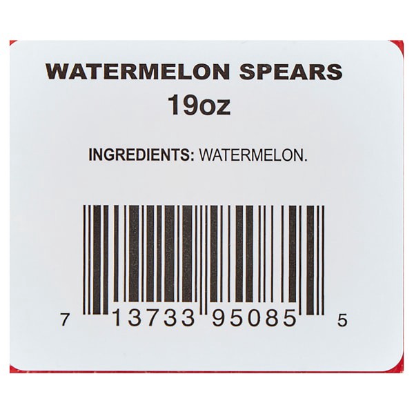 slide 8 of 17, Fresh from Meijer Watermelon Spears, 19 oz