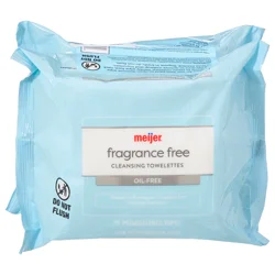 Meijer Makeup Rmvr Wipe Fragr Free 2 X 25ct.