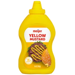Meijer Yellow Mustard - 14 oz