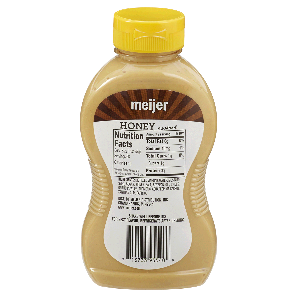 slide 2 of 2, Meijer Honey Mustard, 12 oz