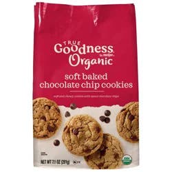 True Goodness Organic Soft Baked Chocolate Chip Cookies 7.1 Oz