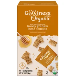 True Goodness Organic Honey Graham Bears /