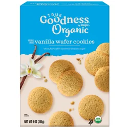 TRUE GOODNESS TG Organic Vanilla Wafers 9oz