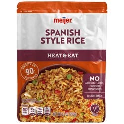 Meijer 90Second Rice Spanish Style - 8.8 oz