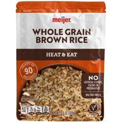 Meijer 90Second Rice Whl Grain Brwn