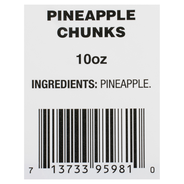 slide 8 of 9, Fresh from Meijer Pineapple Chunks, 10 oz, 10 oz