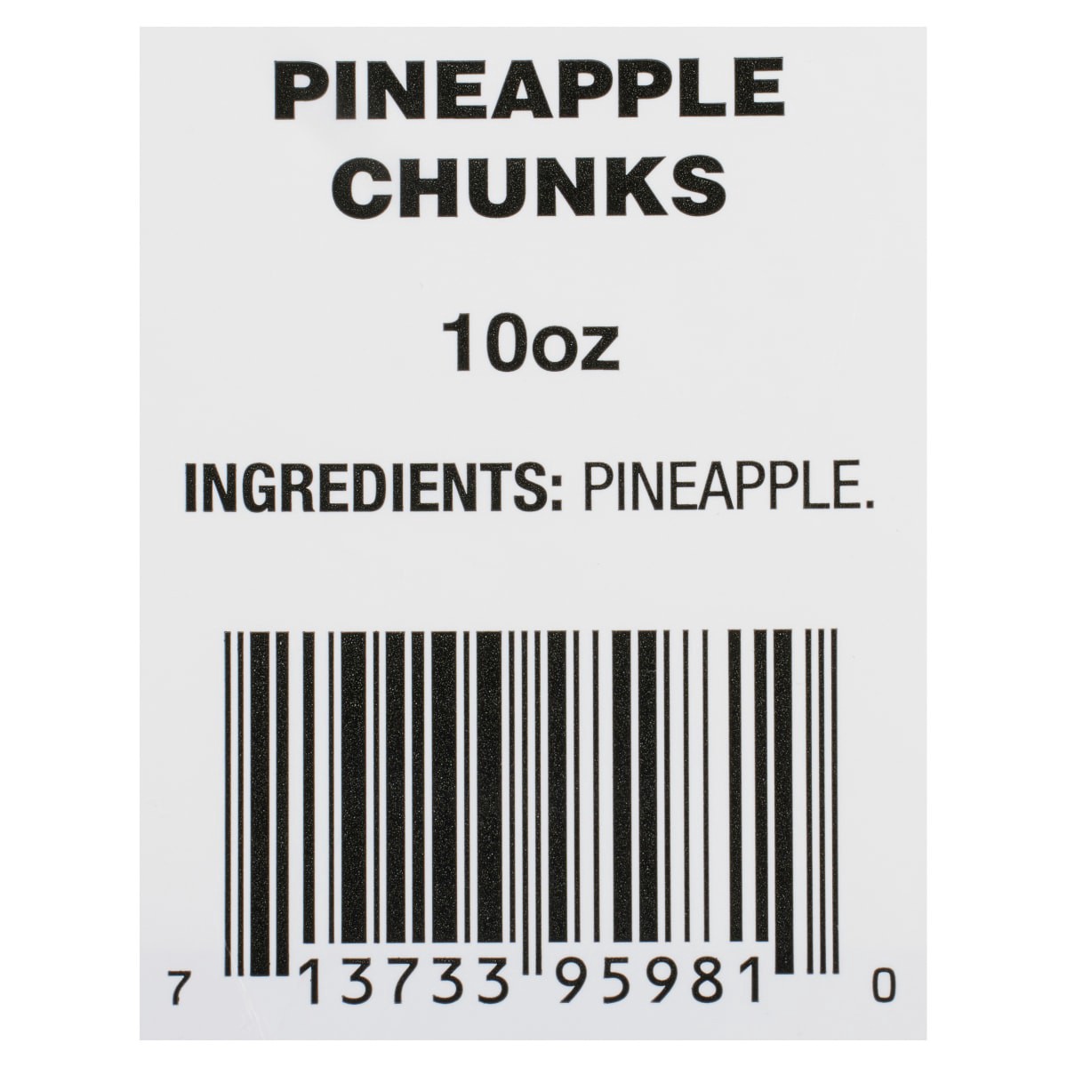slide 9 of 9, Fresh from Meijer Pineapple Chunks, 10 oz
