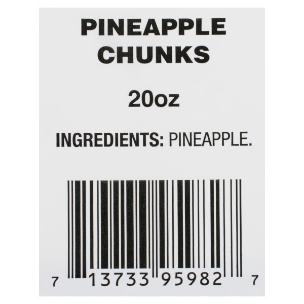 slide 9 of 9, Fresh from Meijer Pineapple Chunks, 20 oz