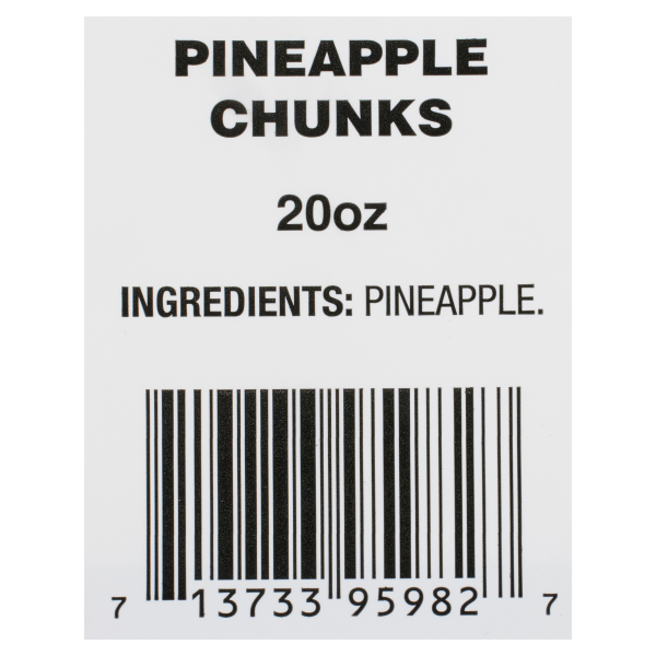 slide 8 of 9, Fresh from Meijer Pineapple Chunks, 20 oz, 20 oz