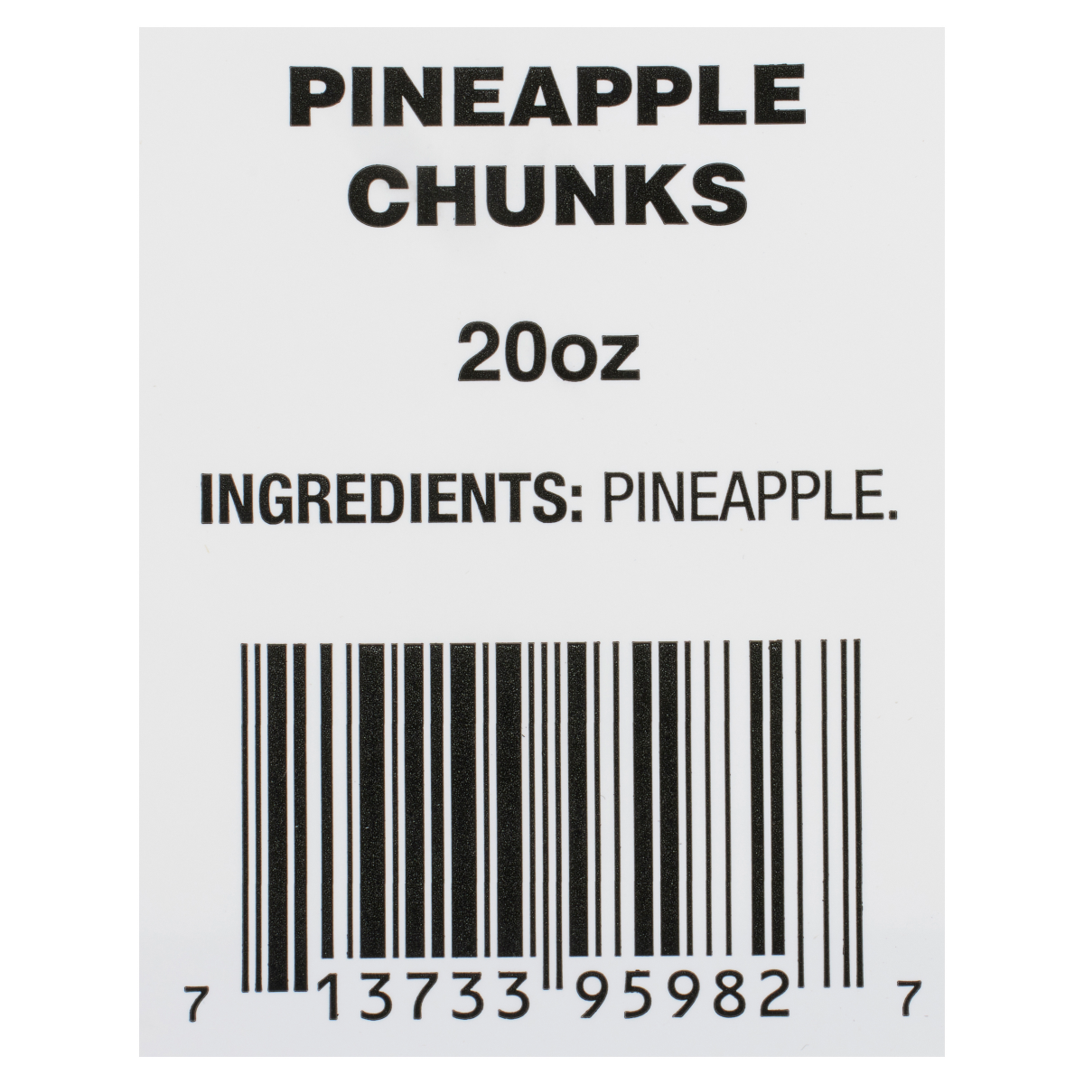 slide 9 of 9, Fresh from Meijer Pineapple Chunks, 20 oz, 20 oz