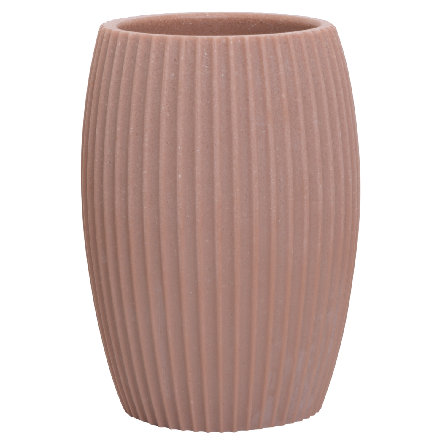 slide 2 of 2, Room & Retreat Meridian Tumbler for Countertop Storage, Sanded Taupe, 1 ct