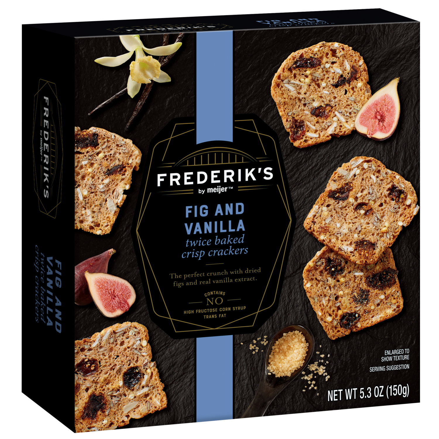 slide 6 of 8, Frederik's By Meijer FDK Fig And Vanilla Crisps 5.3oz, 5.3 oz
