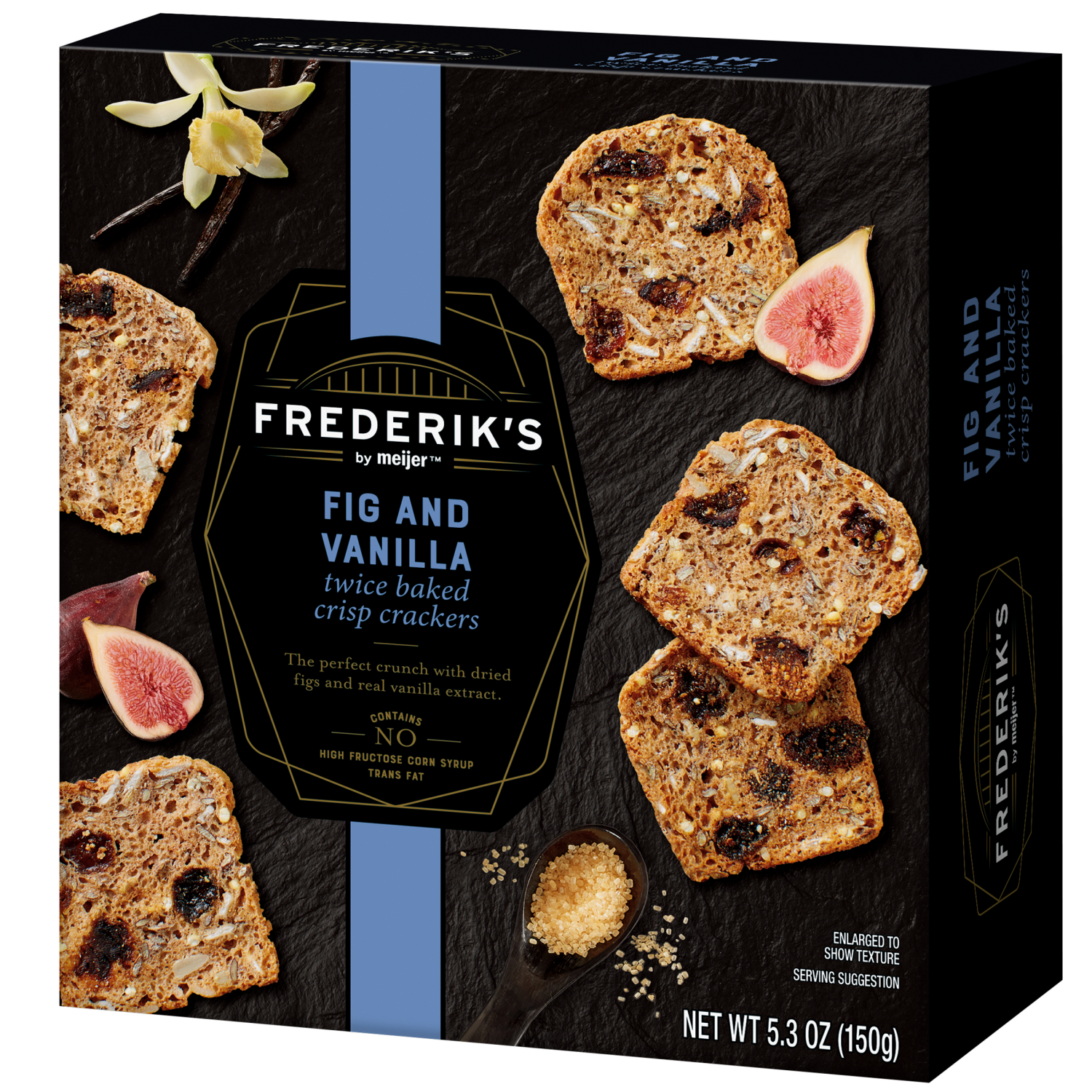 slide 7 of 8, Frederik's By Meijer FDK Fig And Vanilla Crisps 5.3oz, 5.3 oz