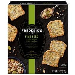 Frederik's By Meijer FDK 5 Seed Crisps 5.3oz