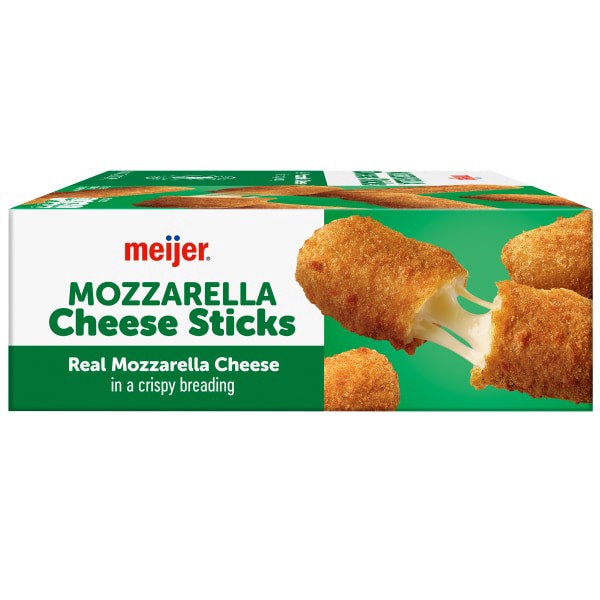 slide 16 of 29, Meijer Frozen Mozzarella Cheese Sticks, 26 oz