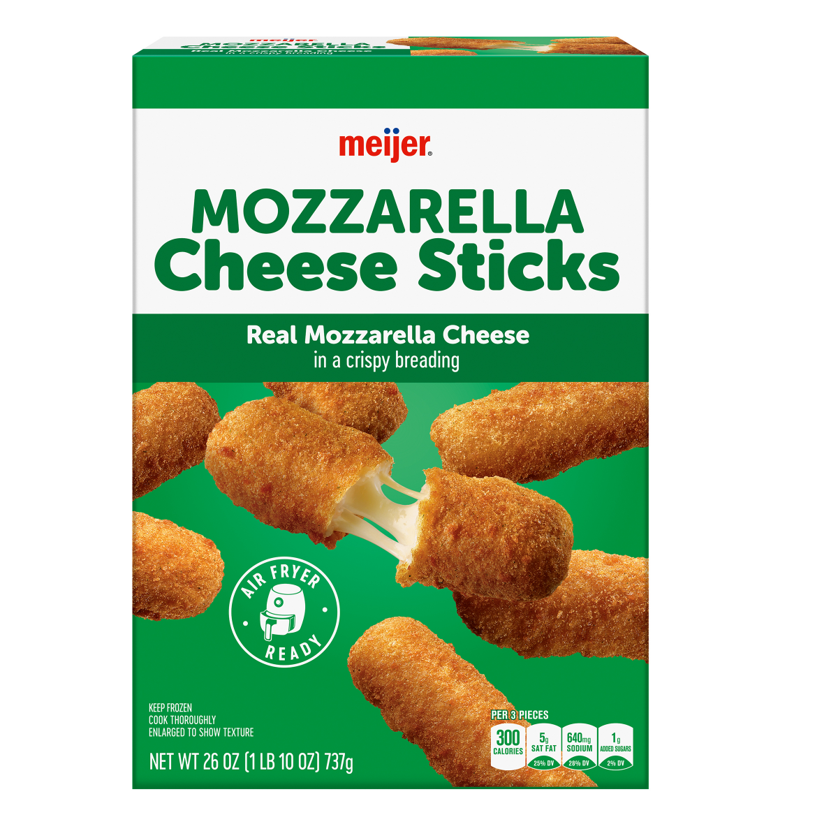 Meijer Frozen Mozzarella Cheese Sticks 26 oz Shipt