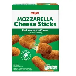 Meijer Frozen Mozzarella Cheese Sticks