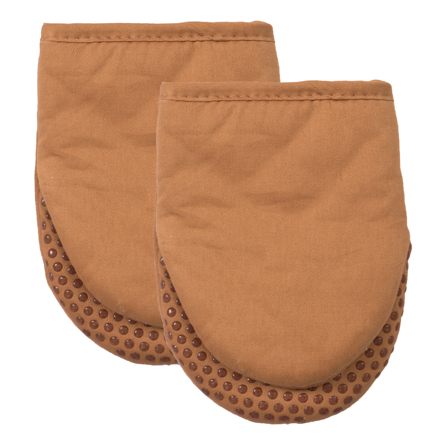 slide 1 of 1, Room & Retreat 2pk Silicone Grabber Mitt Copper, 5.6 in x 7.5 in, 2 ct