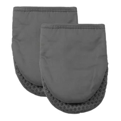 Room & Retreat 2pk Silicone Grabber Mitt Graphite, 5.6 in x 7.5 in
