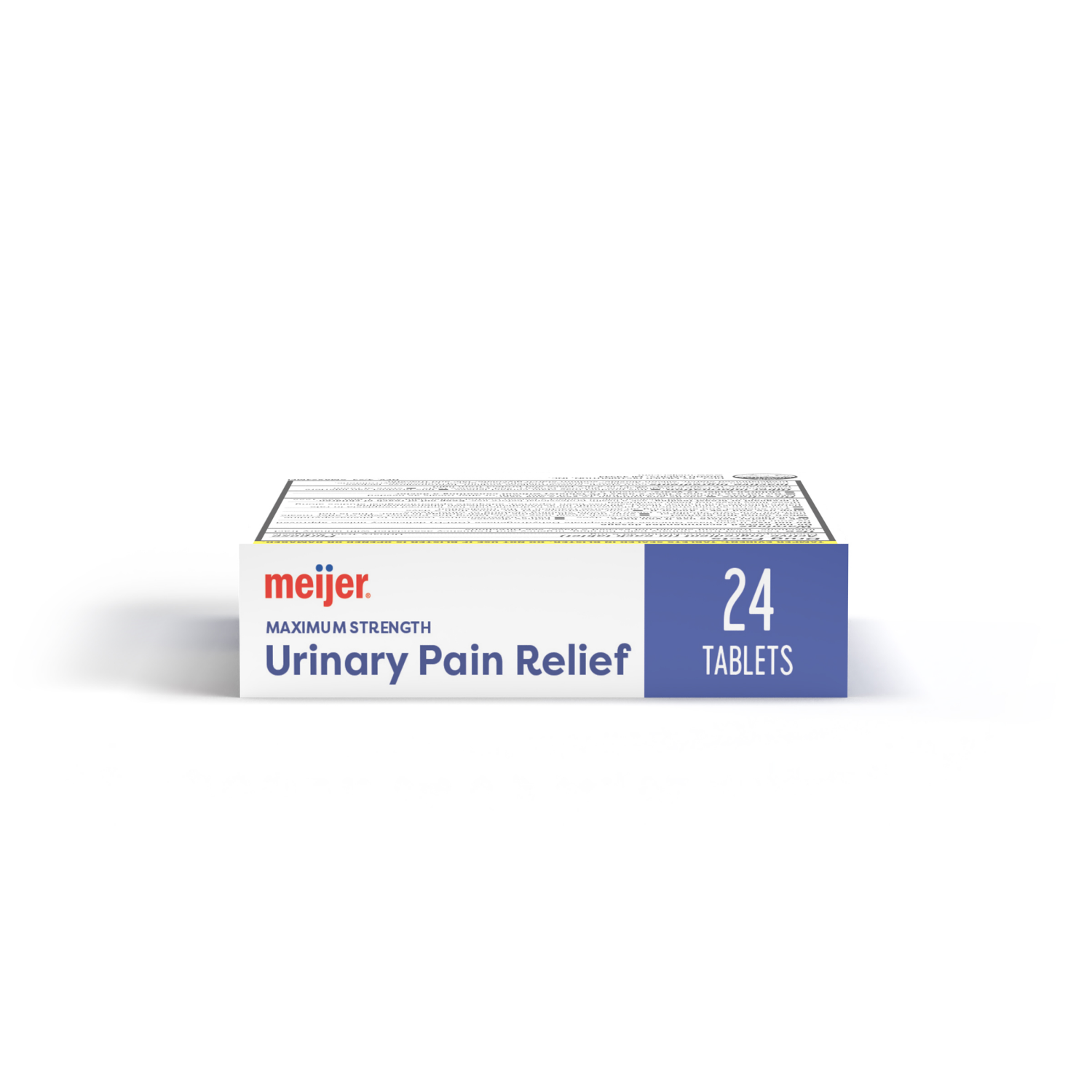 slide 5 of 5, Meijer Urinary Pain Relief Max Strength, 99.5mg, 24 ct