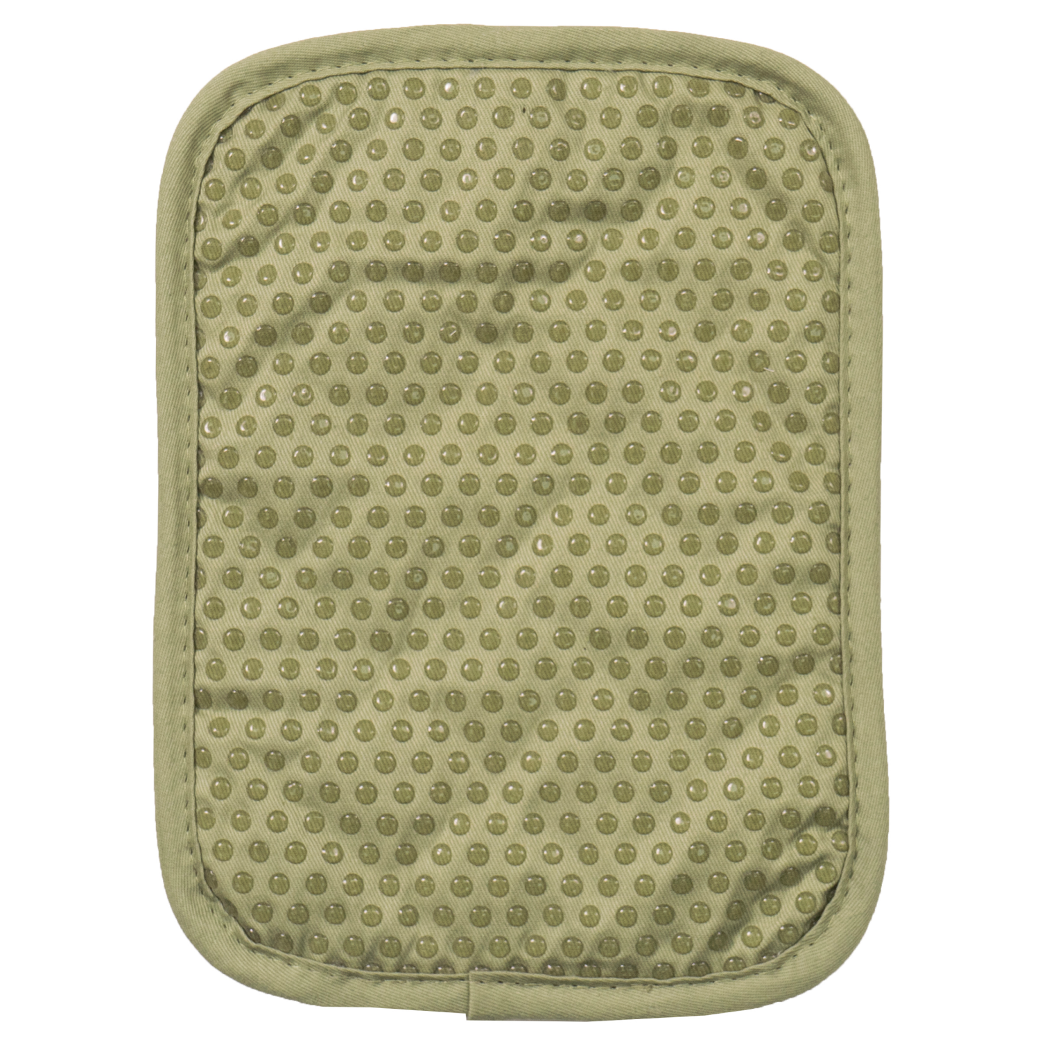 slide 1 of 1, Room & Retreat Silicone Potholder Eucalyptus, 6.75 in x 9 in, 1 ct